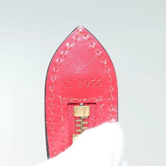 LOUIS VUITTON Epi Saint Jacques Shoulder Bag Red - Picture 12 of 16